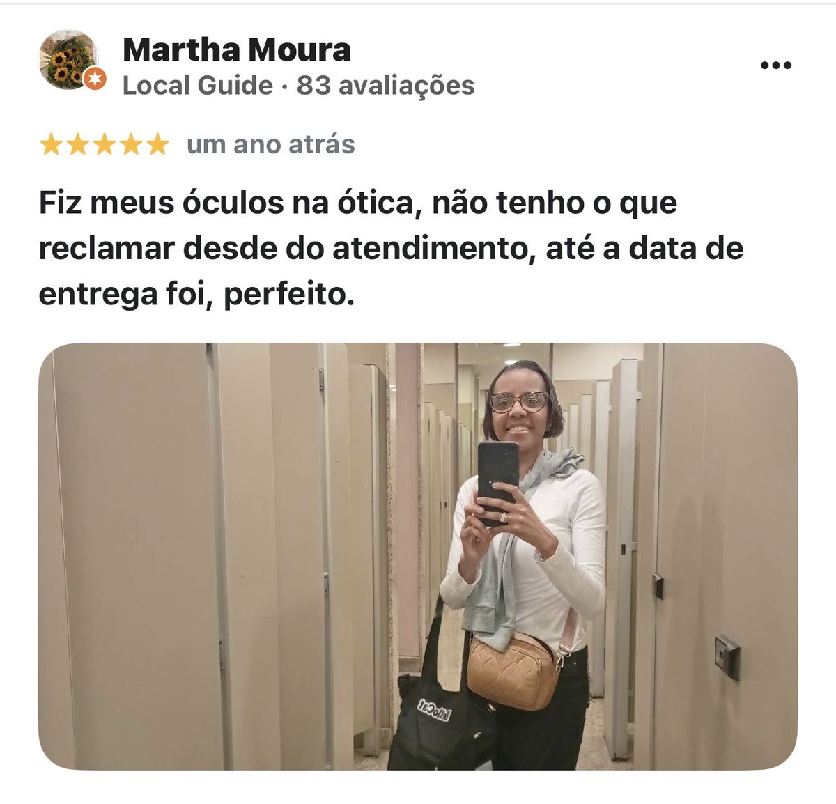 Cliente da Rei dos Óculos