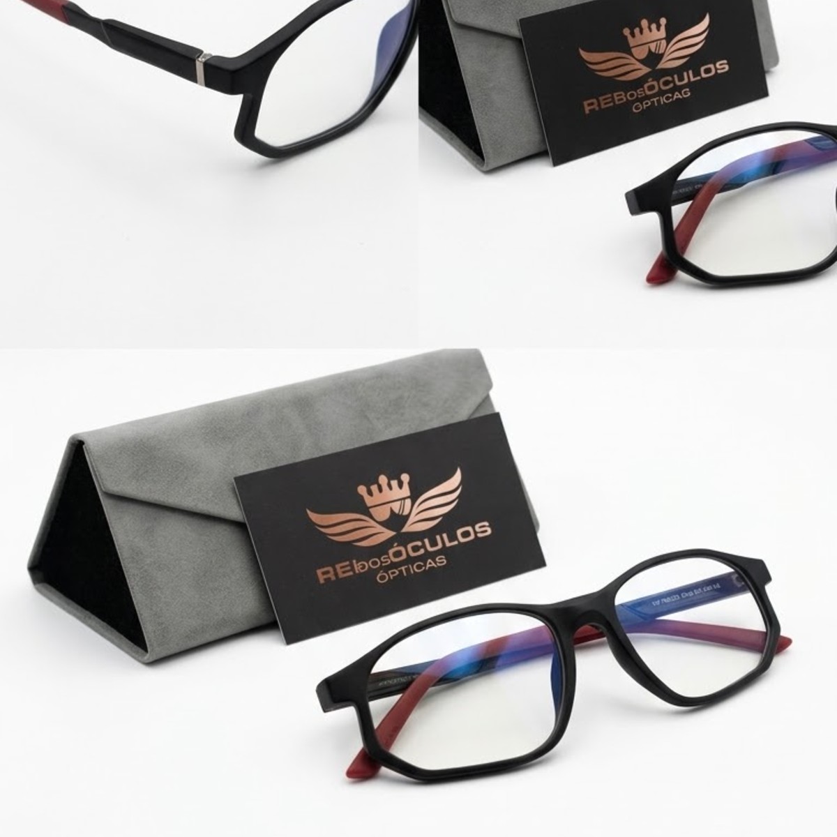OCULOS RD DESINE VERMELHO